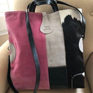 Humawaca Suede/Hide Large Tote